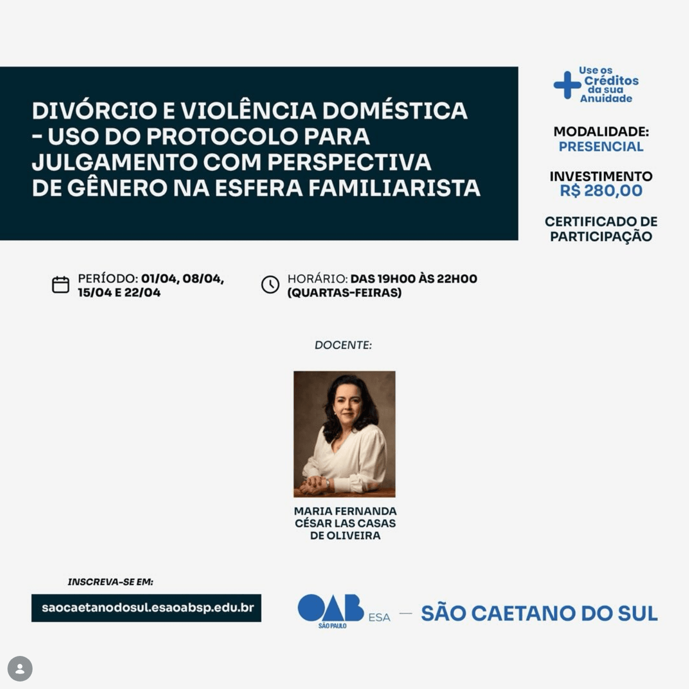 📙 ESA SCS: Divórcio e violência doméstica - Uso do Protocolo para Julgamento com Perspectiva de Gênero na esfera familiarista