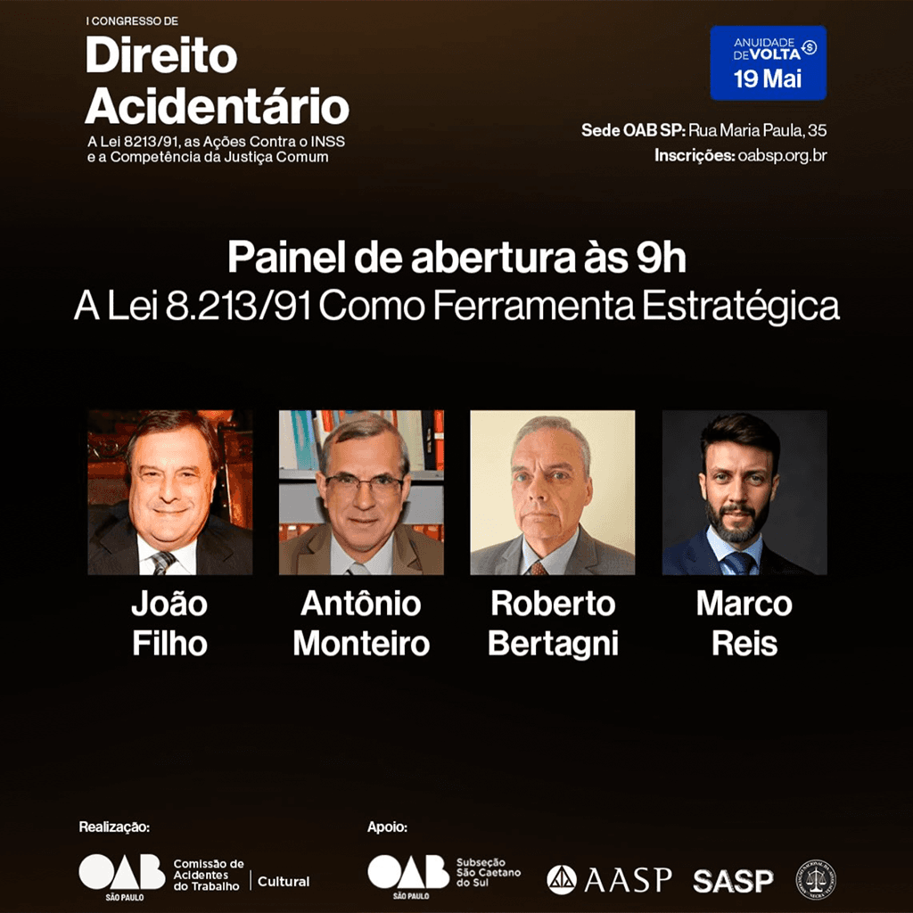 I Congresso de Direito Acidentário da OAB SP